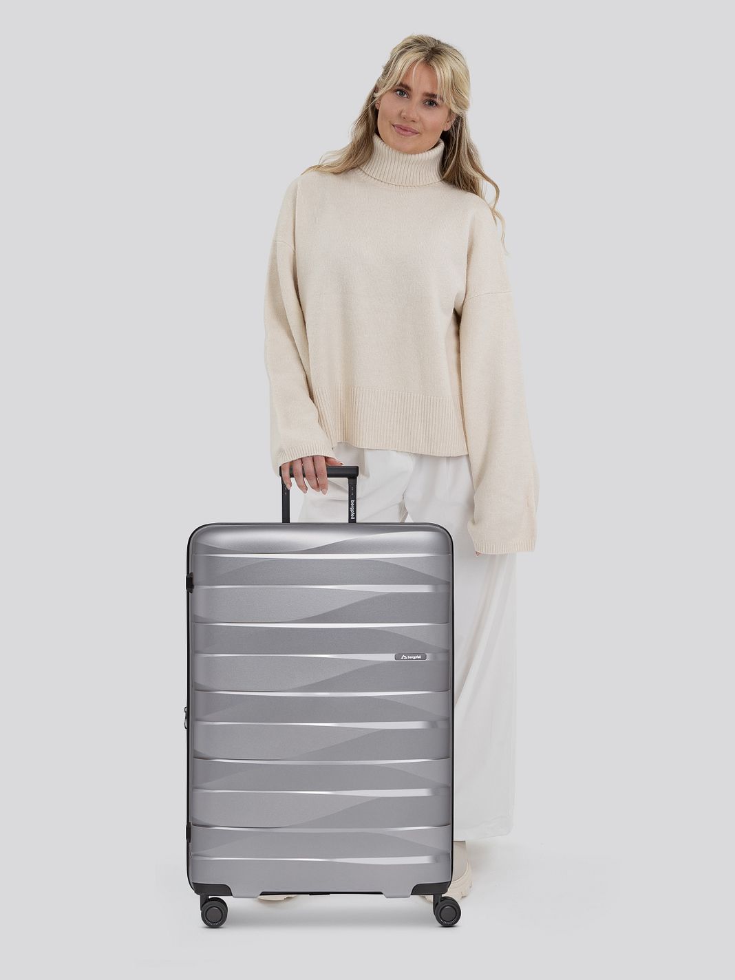 Bergpfeil Travel 4 ruote Carrello L 75 cm espandibile