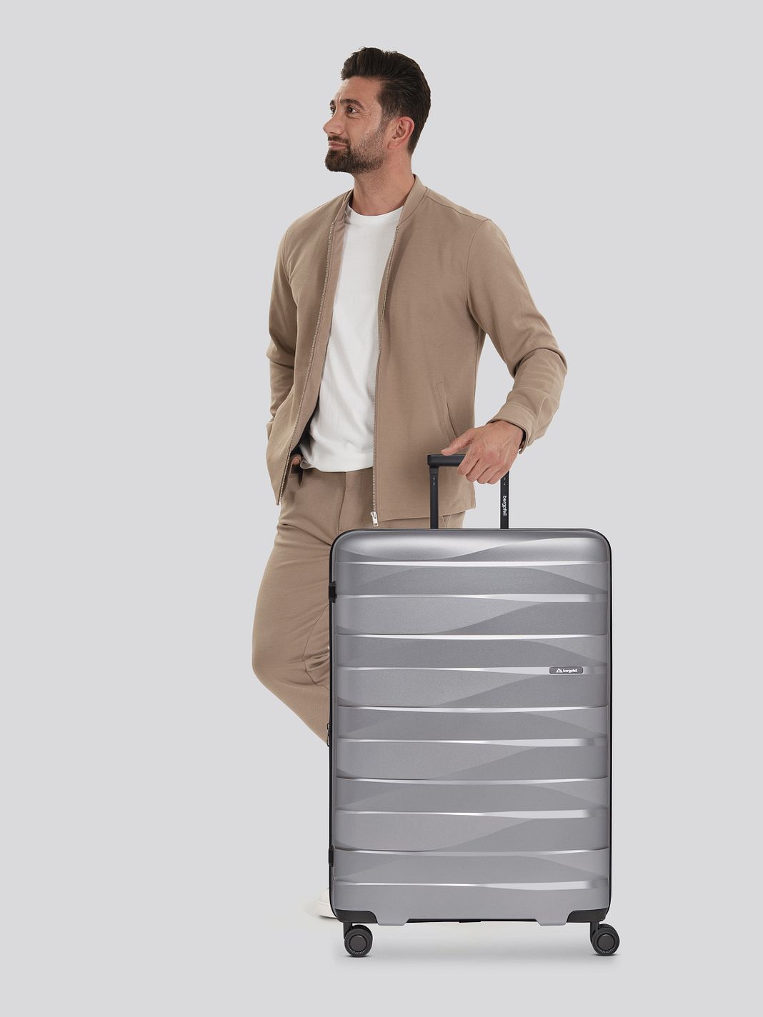 Bergpfeil Travel 4 ruote Carrello L 75 cm espandibile