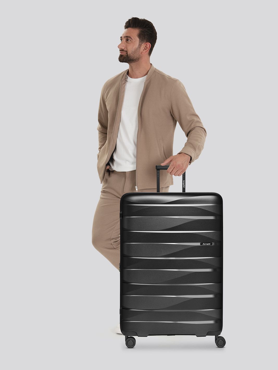 Bergpfeil Travel 4 ruote Carrello L 75 cm espandibile Bergpfeil Travel 4 ruote Carrello L 75 cm espandibile