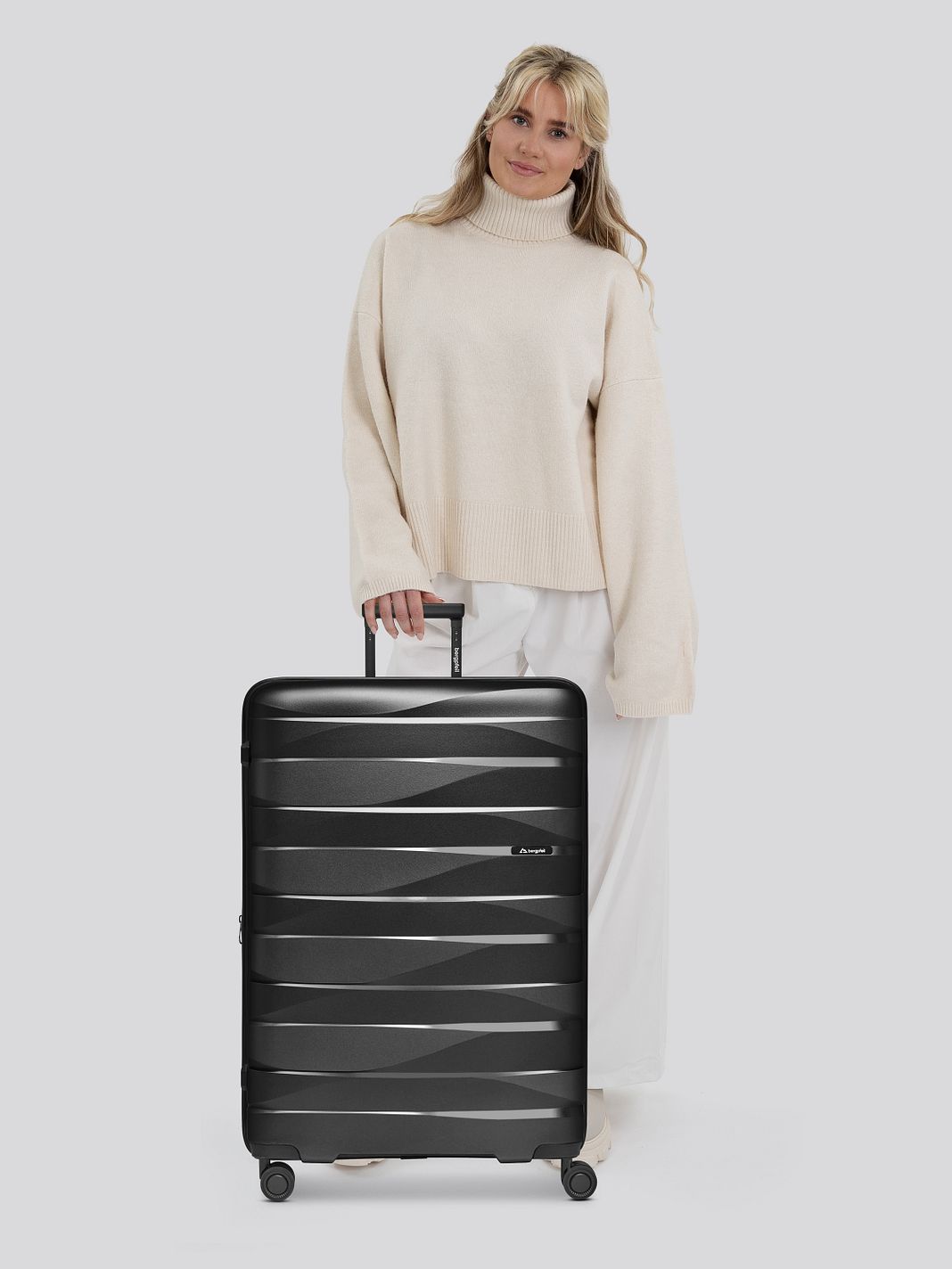 Bergpfeil Travel 4 ruote Carrello L 75 cm espandibile Bergpfeil Travel 4 ruote Carrello L 75 cm espandibile