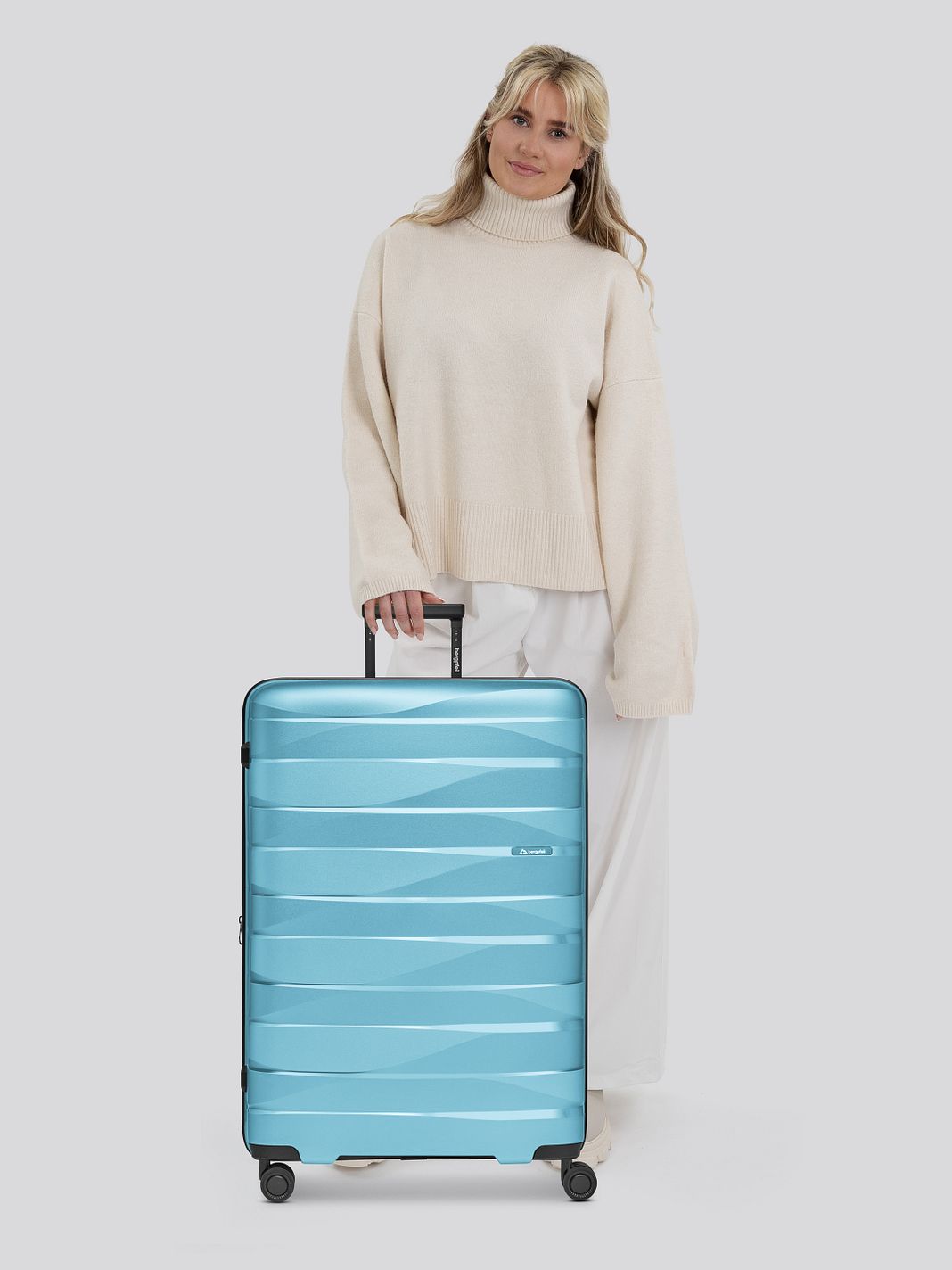Bergpfeil Travel 4 ruote Carrello L 75 cm espandibile Bergpfeil Travel 4 ruote Carrello L 75 cm espandibile