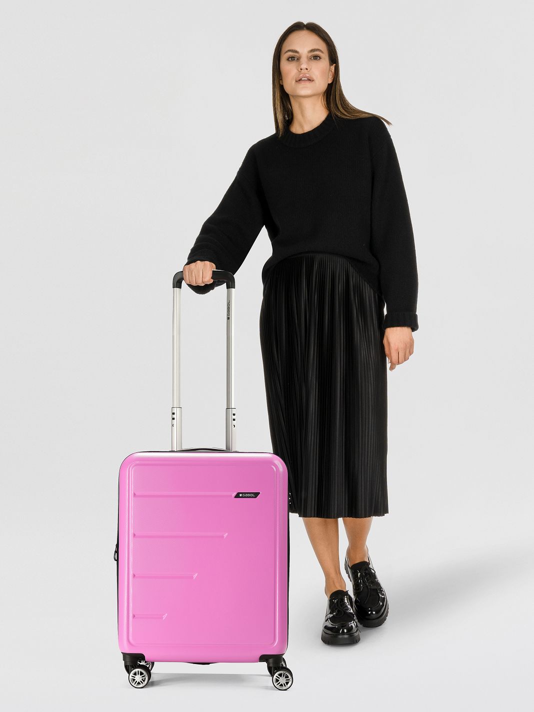 Gabol Future Plus 4 ruote Trolley cabina 55 cm espandibile Gabol Future Plus 4 ruote Trolley cabina 55 cm espandibile
