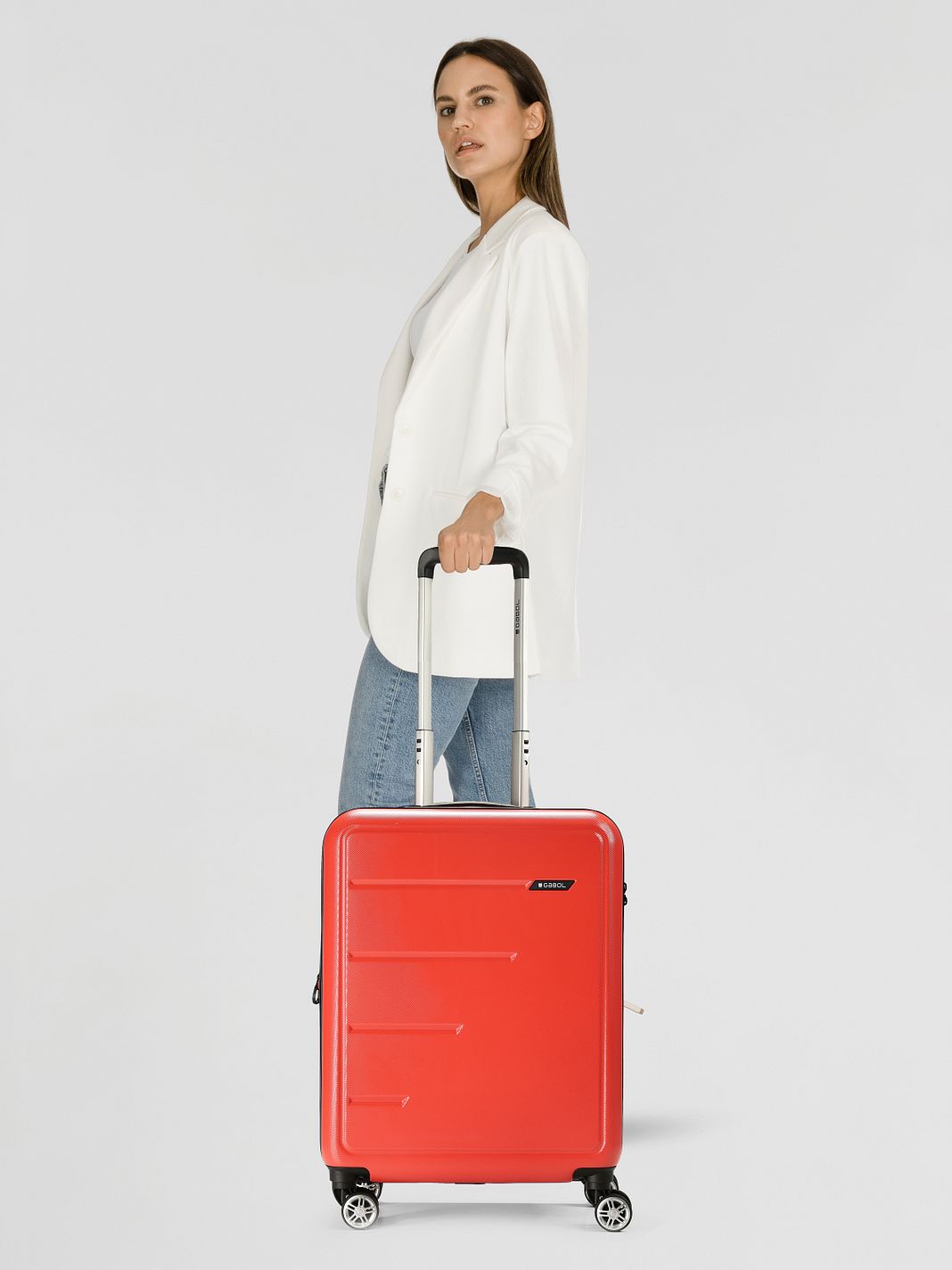Gabol Future Plus 4 ruedas Maleta de cabina 55 cm Con asa expansible