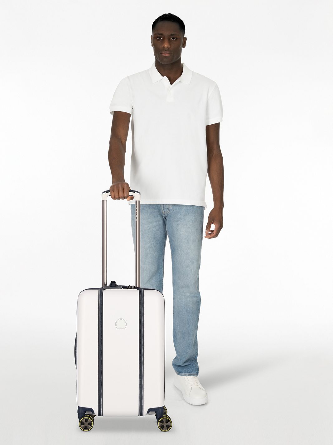 Delsey Paris Cadence 4 ruote Trolley cabina 55 cm espandibile