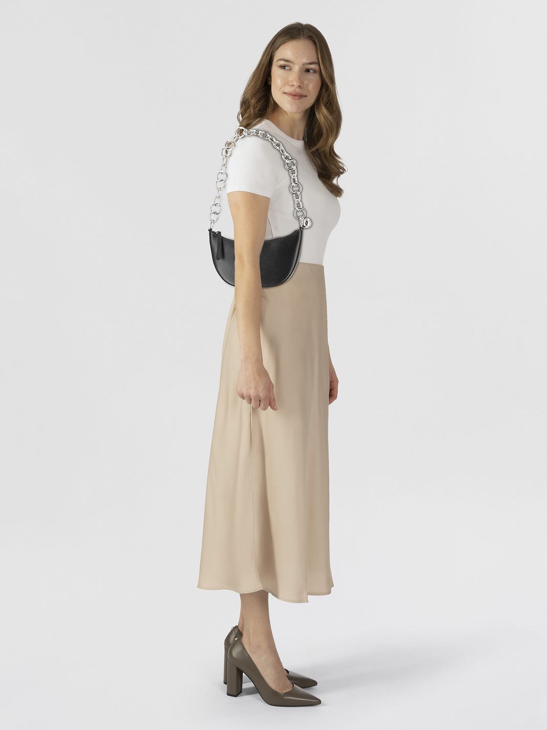 Furla Delizia Borsa a spalla Vera Pelle 20 cm