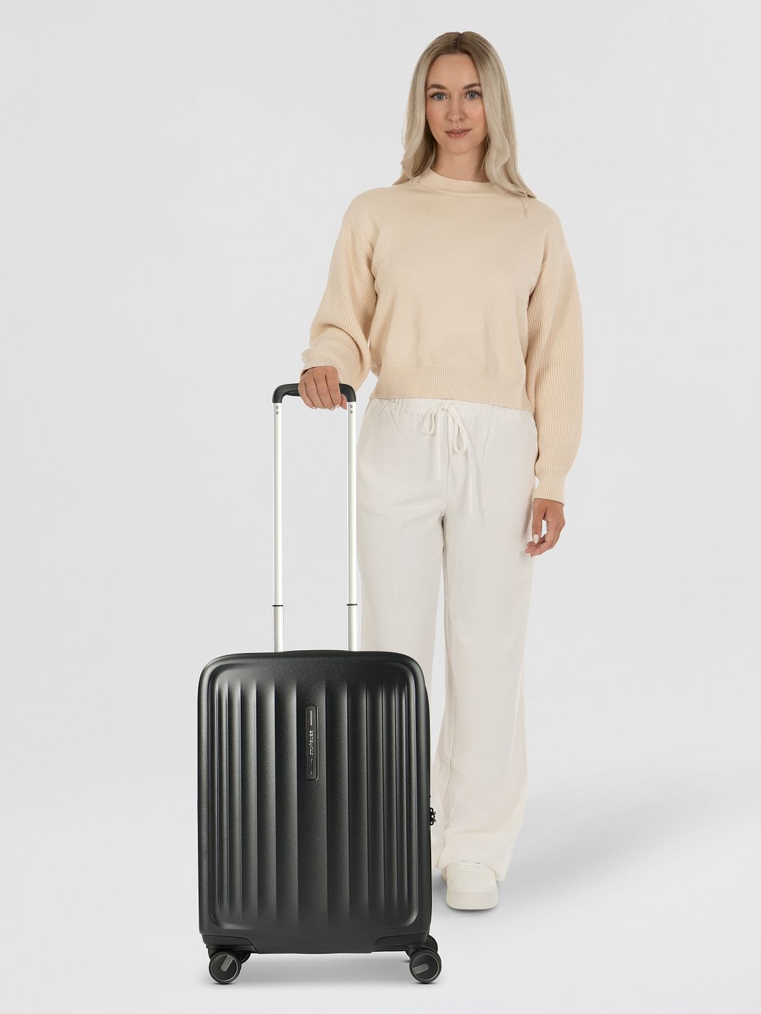 Samsonite Fyrm 4 ruedas Maleta de cabina S 55 cm Con asa expansible