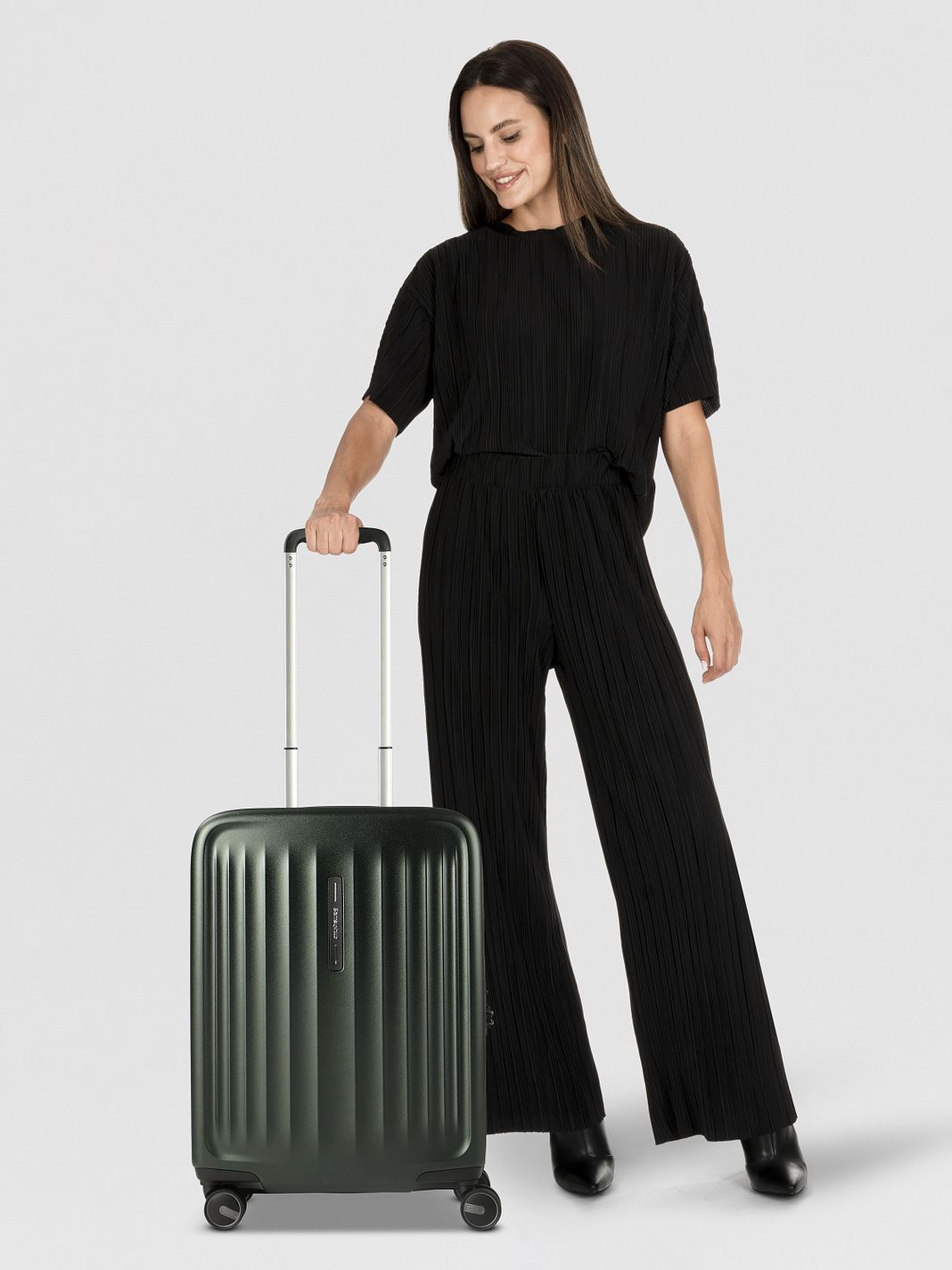 Samsonite Fyrm 4 ruedas Maleta de cabina S 55 cm Con asa expansible