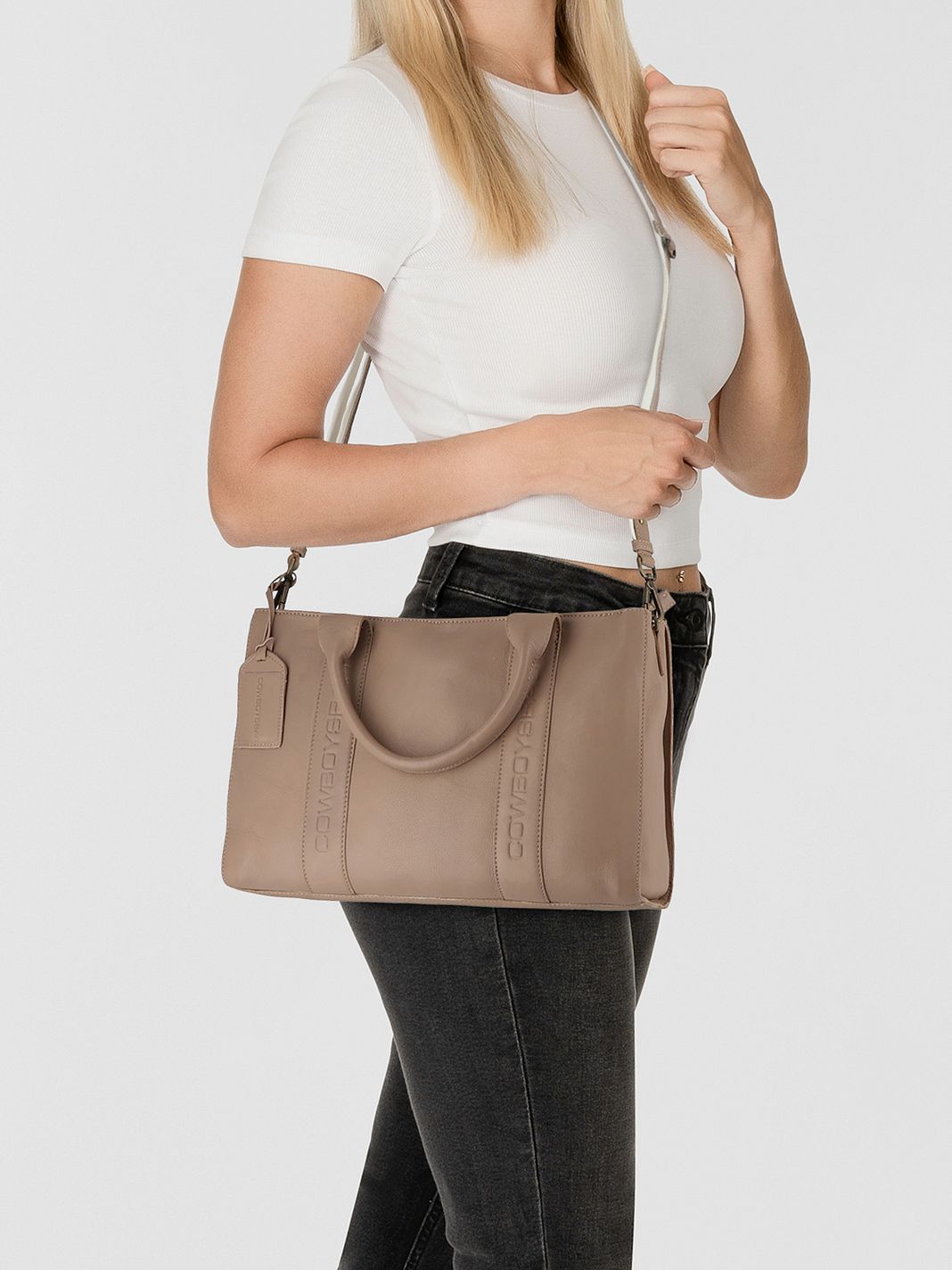 Cowboysbag Oily Cow Borsa a spalla Vera Pelle 37 cm Cowboysbag Oily Cow Borsa a spalla Vera Pelle 37 cm