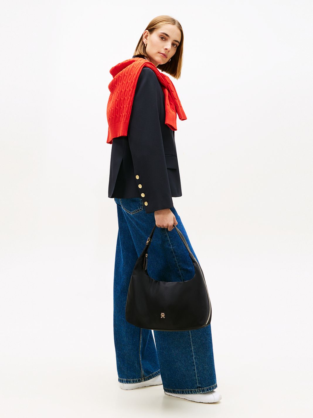Tommy Hilfiger TH Go Borsa a spalla 34 cm