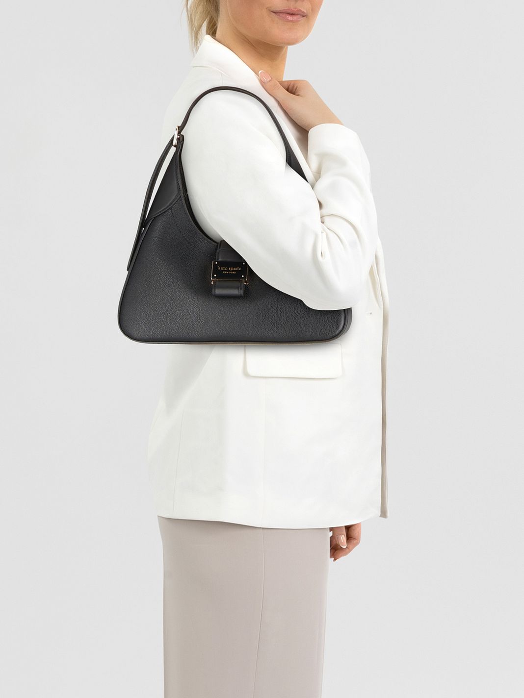 Kate Spade New York Nouveau Borsa a spalla Vera Pelle 30 cm Kate Spade New York Nouveau Borsa a spalla Vera Pelle 30 cm