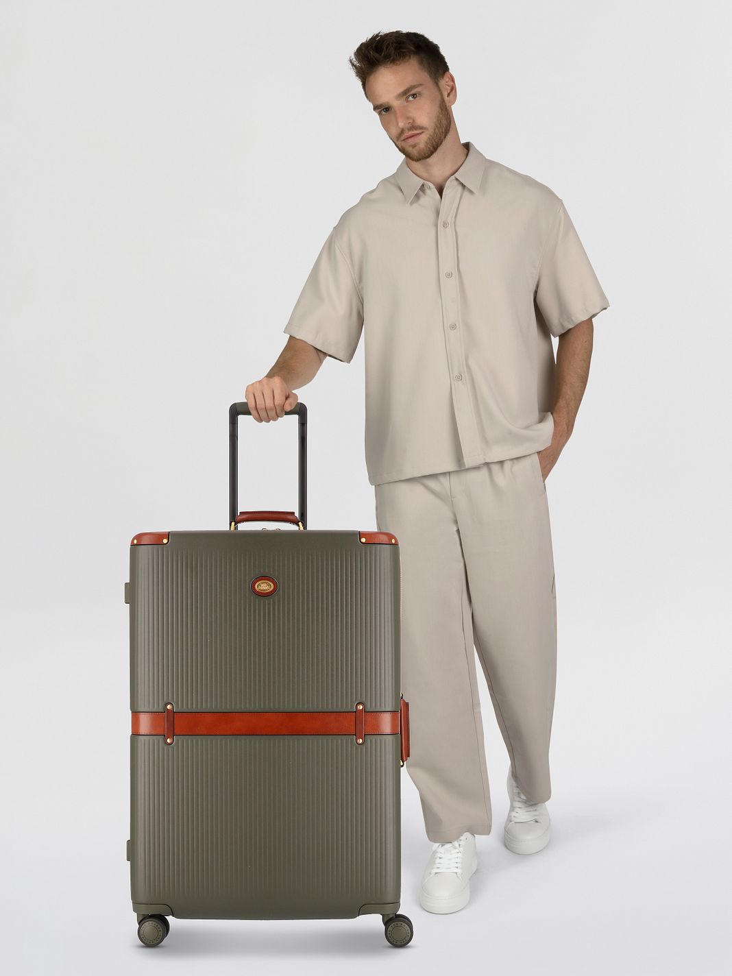 The Bridge Story Viaggio Trunks 4 ruote Carrello 74 cm The Bridge Story Viaggio Trunks 4 ruote Carrello 74 cm