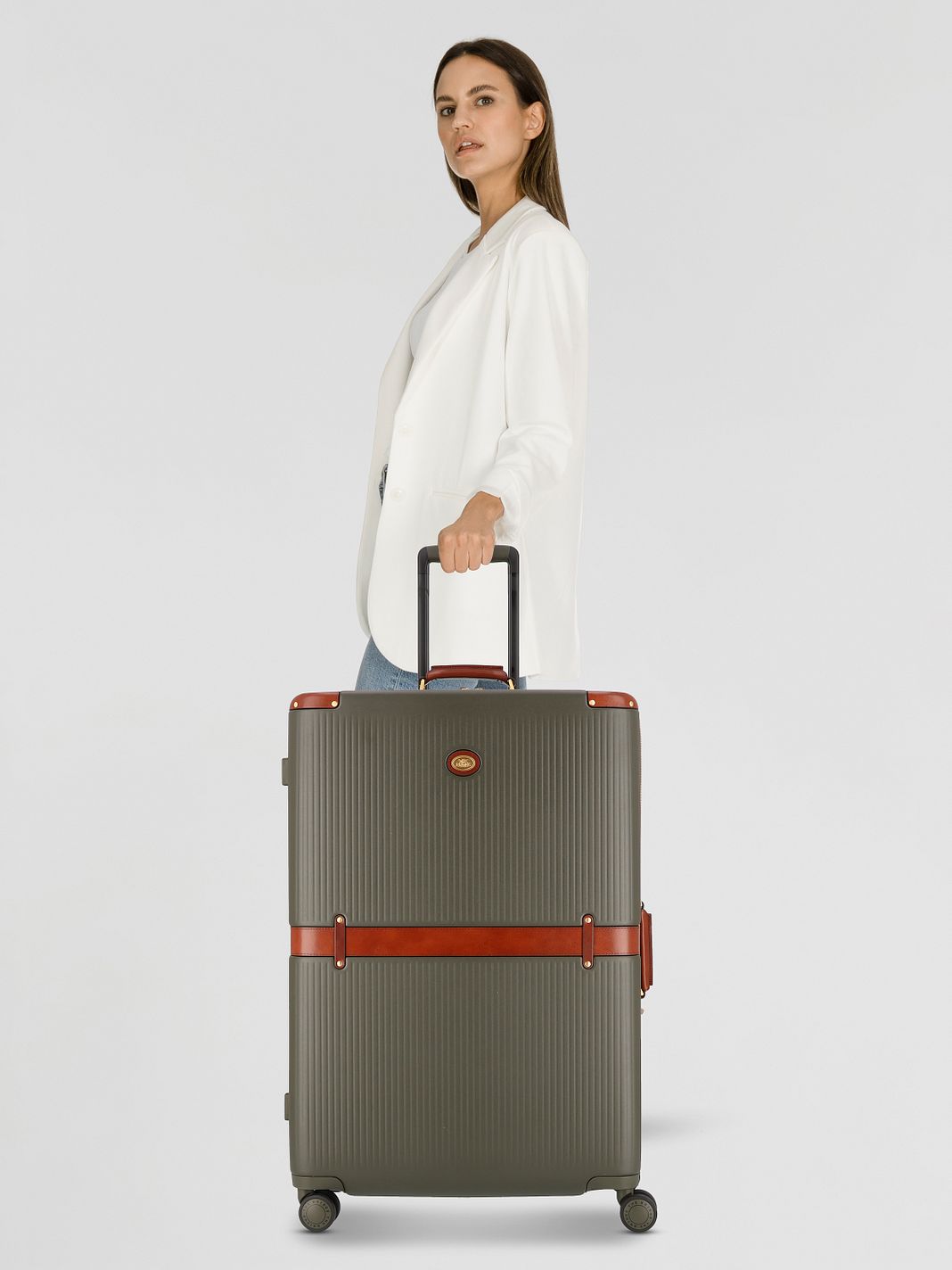 The Bridge Story Viaggio Trunks 4 ruote Carrello 74 cm The Bridge Story Viaggio Trunks 4 ruote Carrello 74 cm