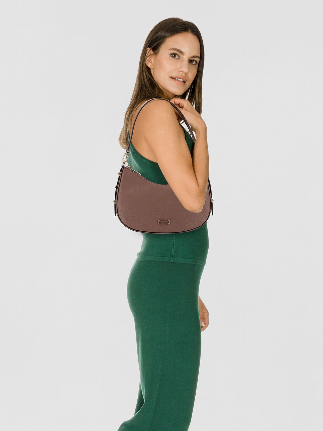 Kate Spade New York Liv Borsa a spalla Vera Pelle 27 cm Kate Spade New York Liv Borsa a spalla Vera Pelle 27 cm