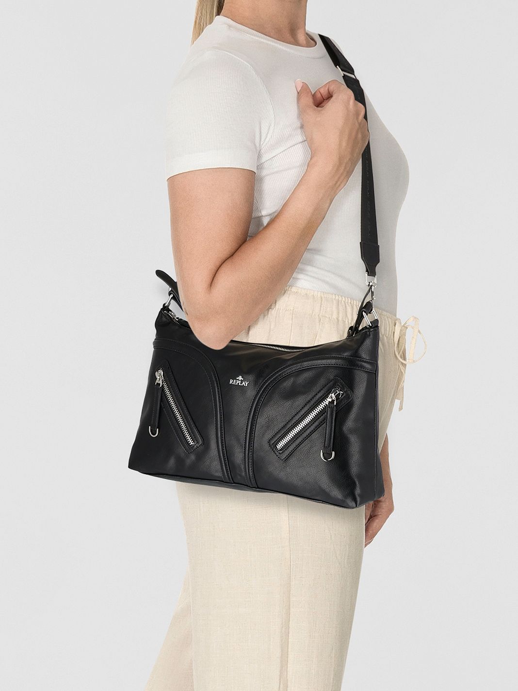 Replay Borsa a spalla 38 cm Replay Borsa a spalla 38 cm