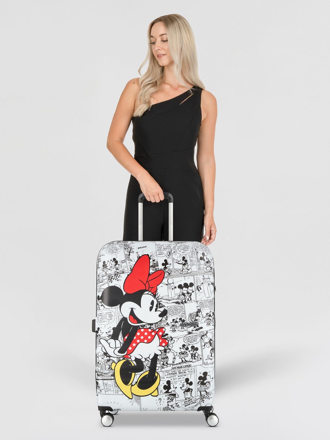 American Tourister Wavebreaker Disney 4 ruote Carrello 77 cm