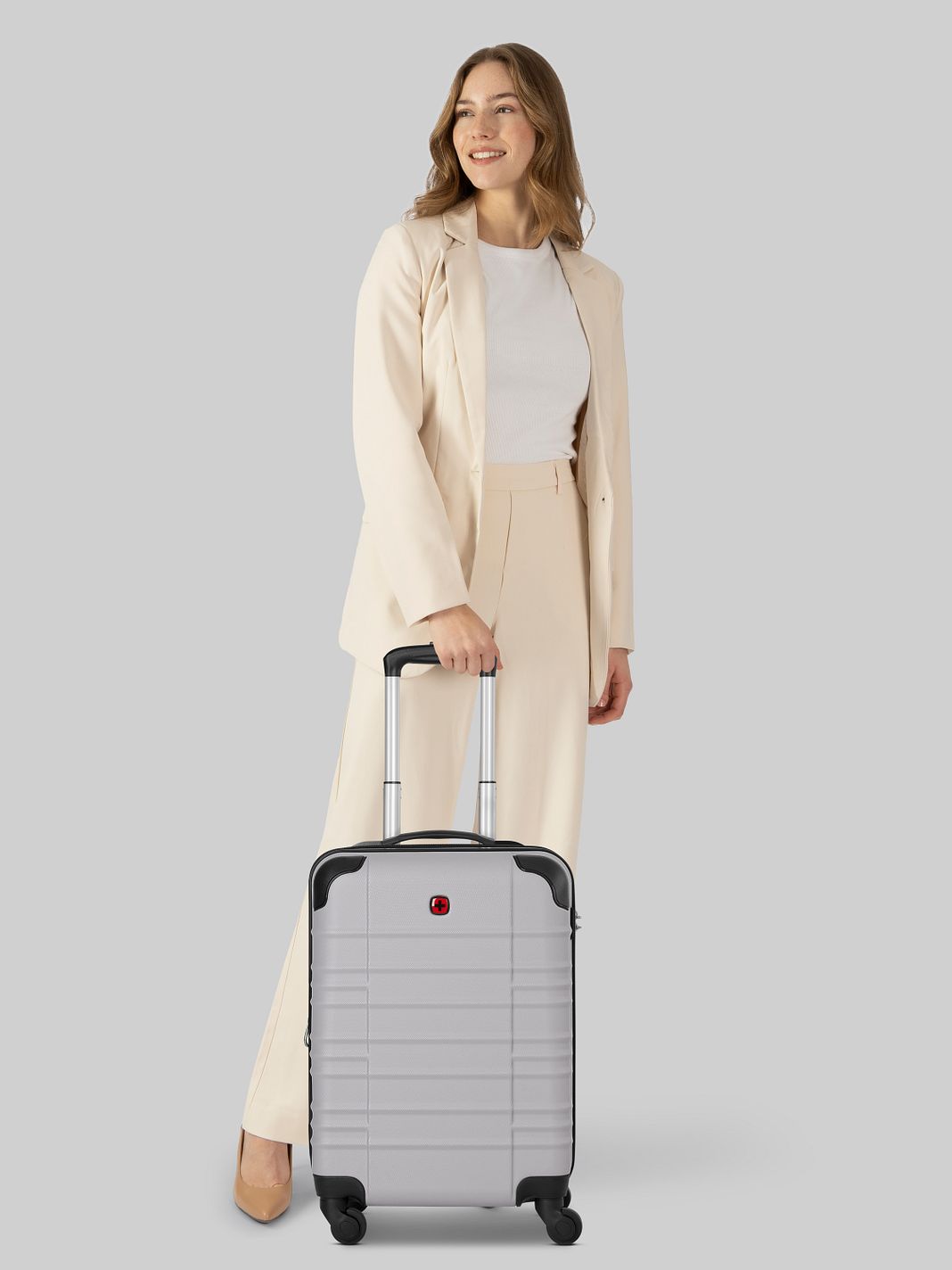 Wenger Amplar Evo 4 ruote Trolley cabina S 53 cm espandibile Wenger Amplar Evo 4 ruote Trolley cabina S 53 cm espandibile