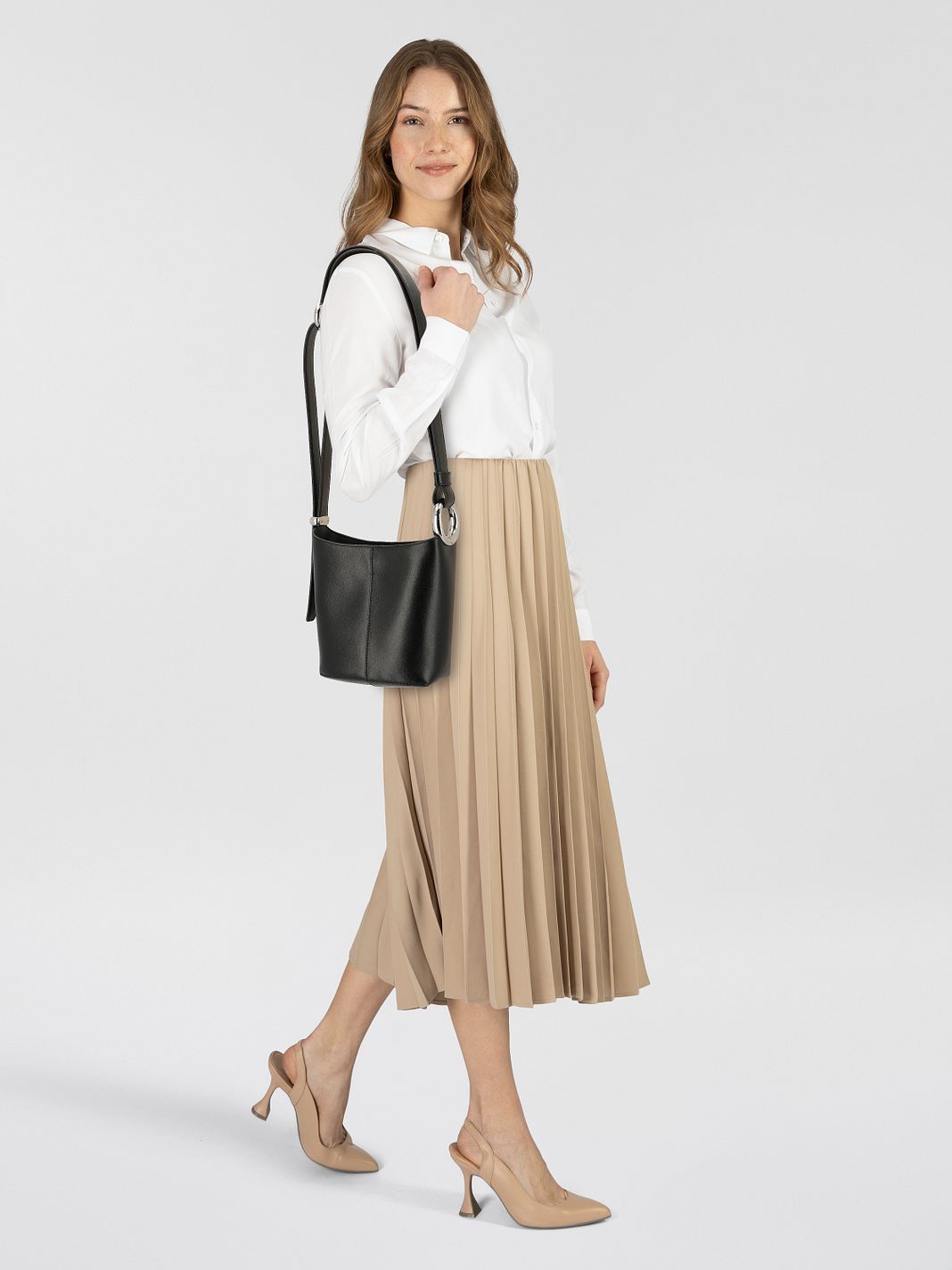 Kate Spade New York Halo Borsa a spalla Vera Pelle 19 cm Kate Spade New York Halo Borsa a spalla Vera Pelle 19 cm