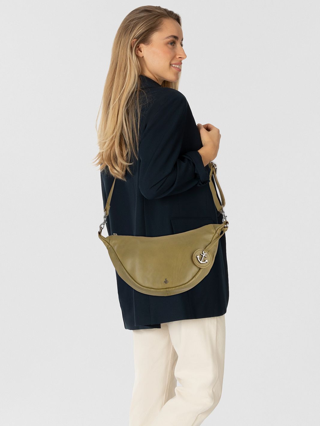 Harbour 2nd Anchor Love Smilla Bolso bandolera Piel natural 33 cm Harbour 2nd Anchor Love Smilla Bolso bandolera Piel natural 33 cm