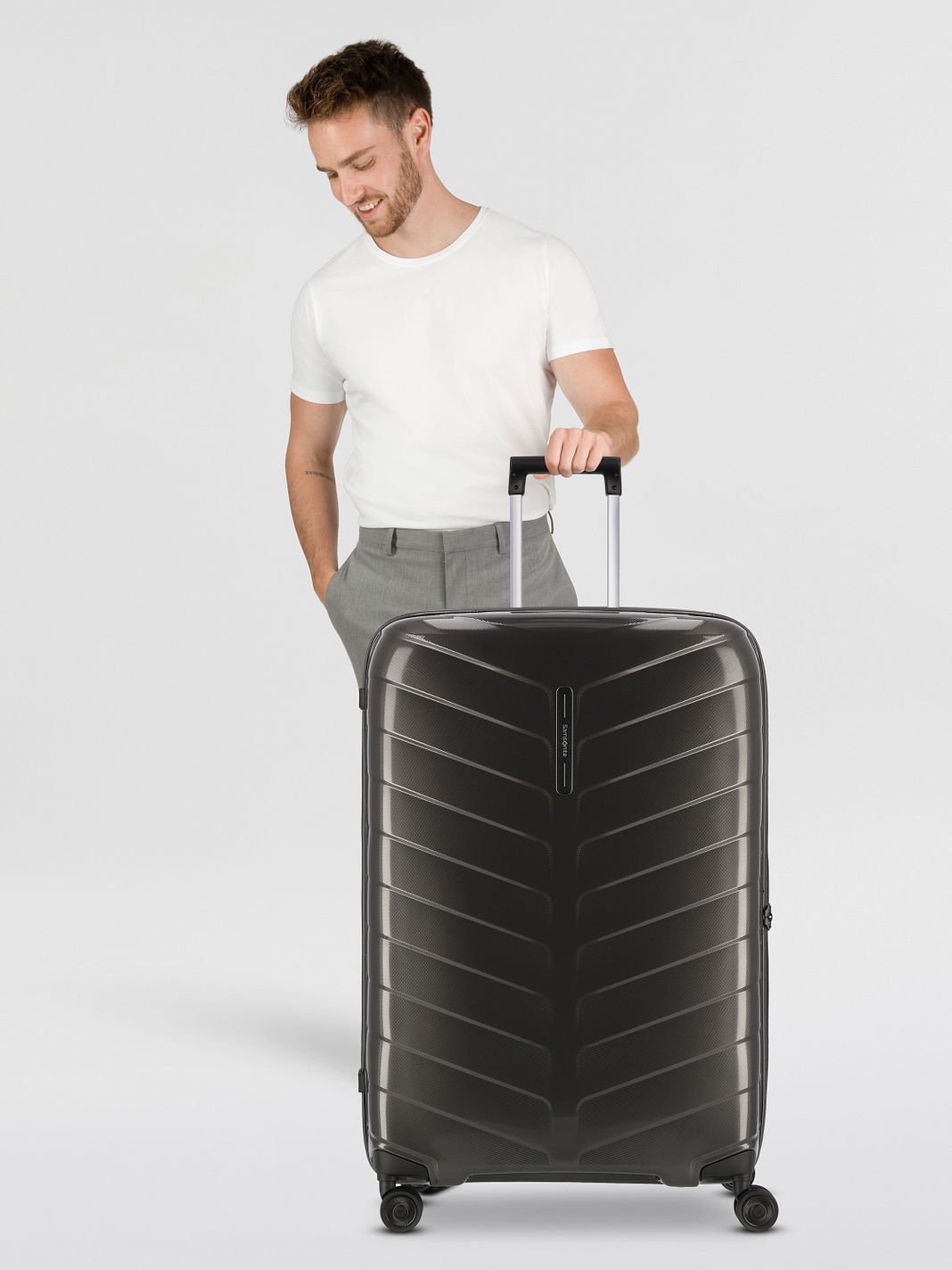Samsonite Attrix 4 ruote Carrello 81 cm Samsonite Attrix 4 ruote Carrello 81 cm