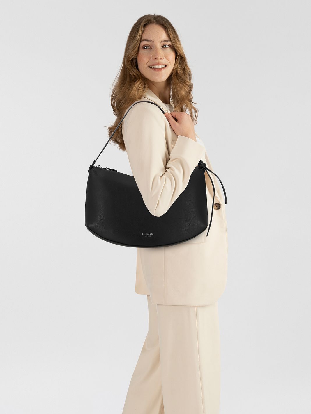 Kate Spade New York Loop Borsa a spalla Vera Pelle 37 cm Kate Spade New York Loop Borsa a spalla Vera Pelle 37 cm