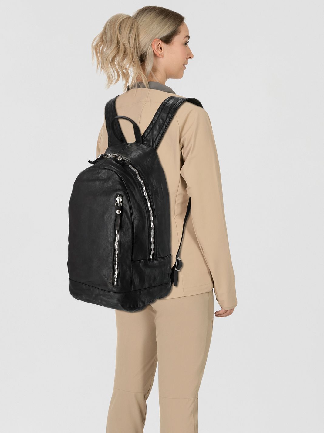 Campomaggi Frassino Dagsryggsäck Läder 34 cm Laptopfack