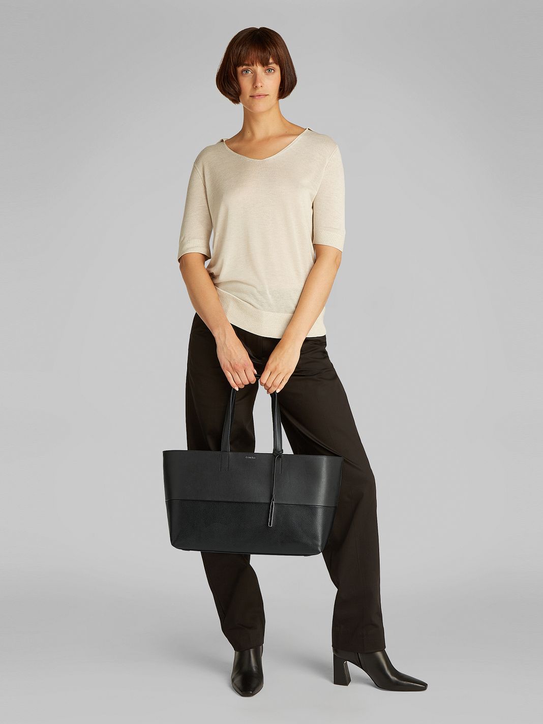 Calvin Klein CK Mixmedia Borsa tote 41 cm Calvin Klein CK Mixmedia Borsa tote 41 cm
