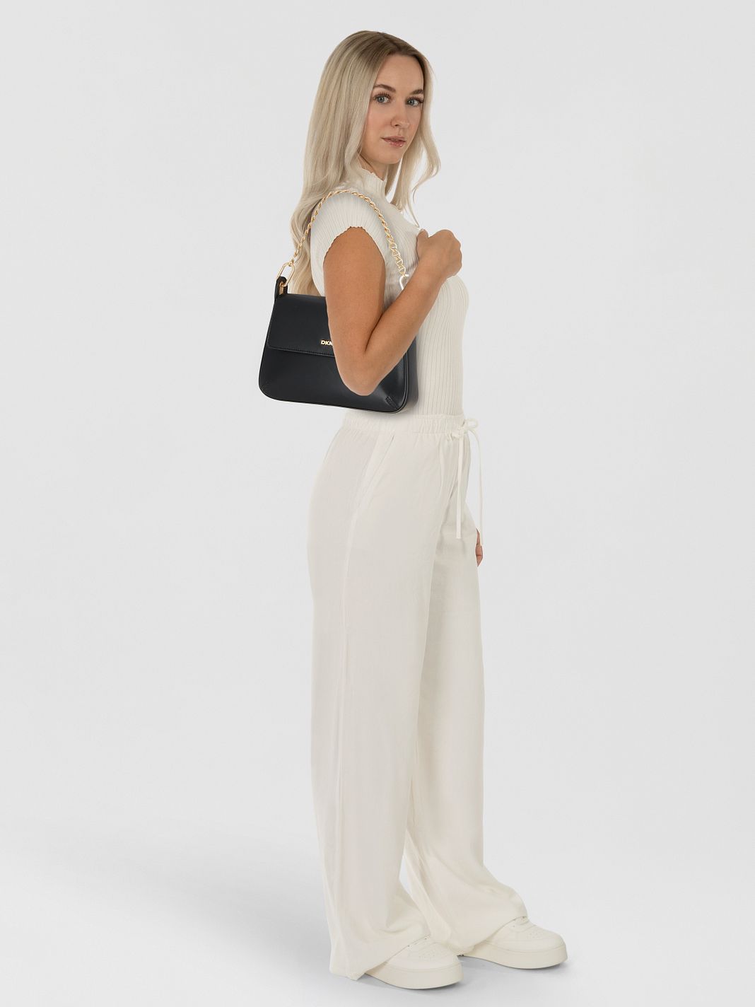 DKNY Belen Borsa a spalla Vera Pelle 26 cm DKNY Belen Borsa a spalla Vera Pelle 26 cm