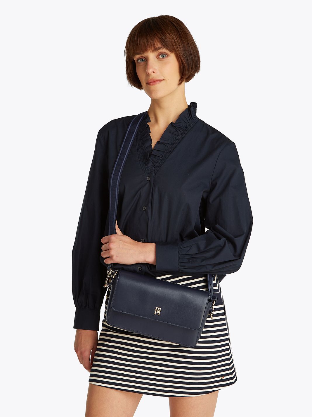 Tommy Hilfiger TH Distinct Borsa a spalla 26 cm Tommy Hilfiger TH Distinct Borsa a spalla 26 cm