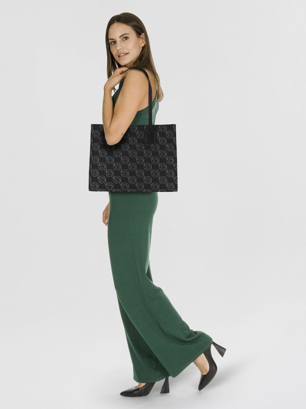 Karl Lagerfeld Ikon Borsa tote 38 cm Karl Lagerfeld Ikon Borsa tote 38 cm