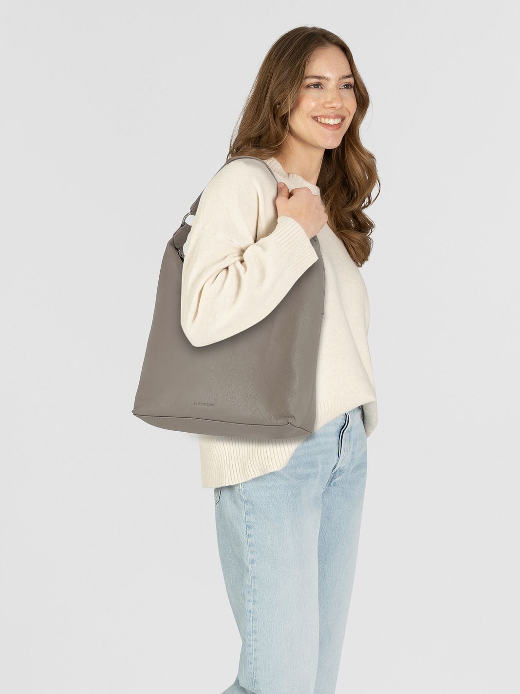 Harbour 2nd Just Pure Kiana Borsa a spalla Vera Pelle 37 cm