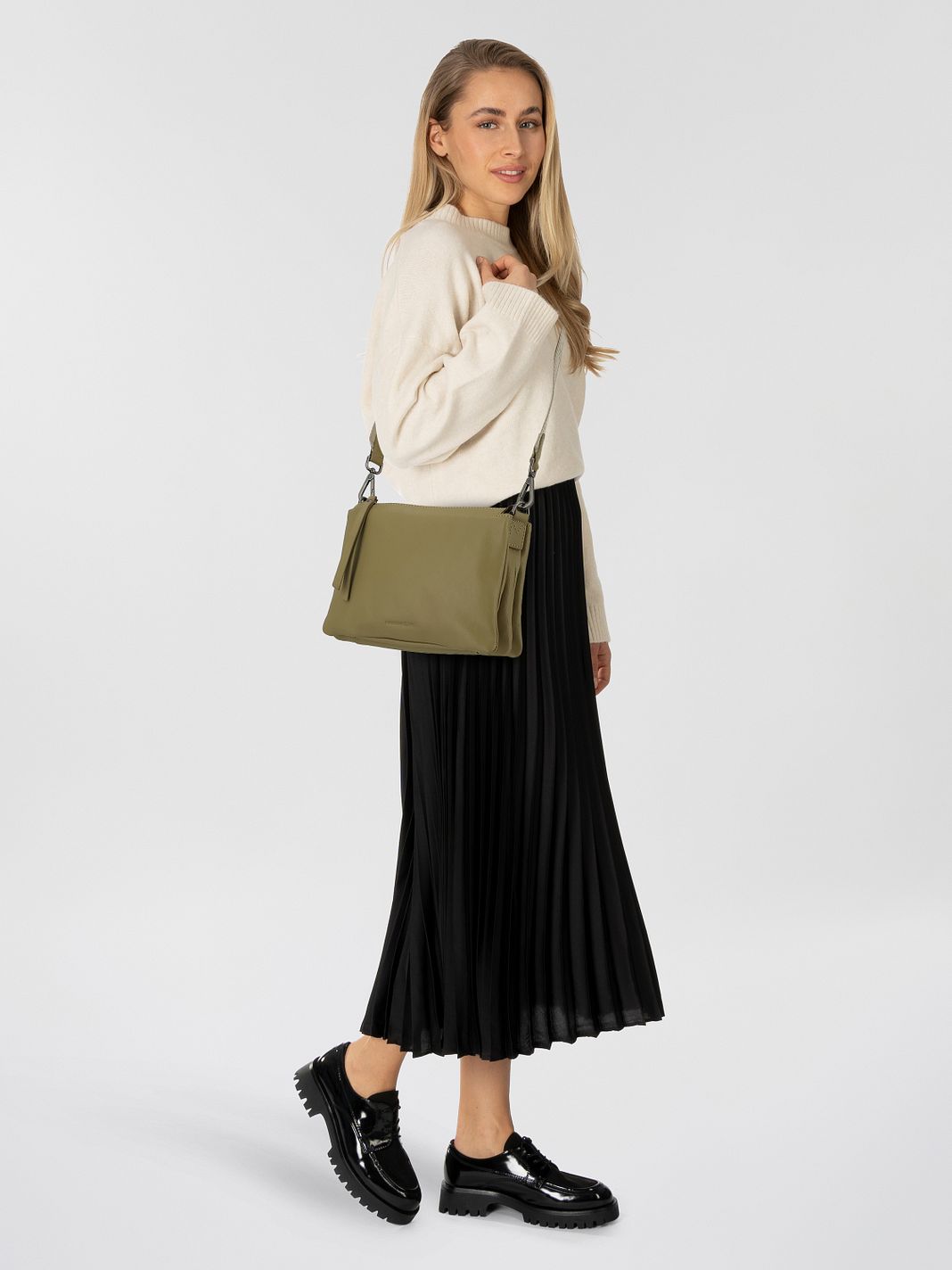 Harbour 2nd Just Pure Mirela Borsa a spalla Vera Pelle 20.5 cm Harbour 2nd Just Pure Mirela Borsa a spalla Vera Pelle 20.5 cm