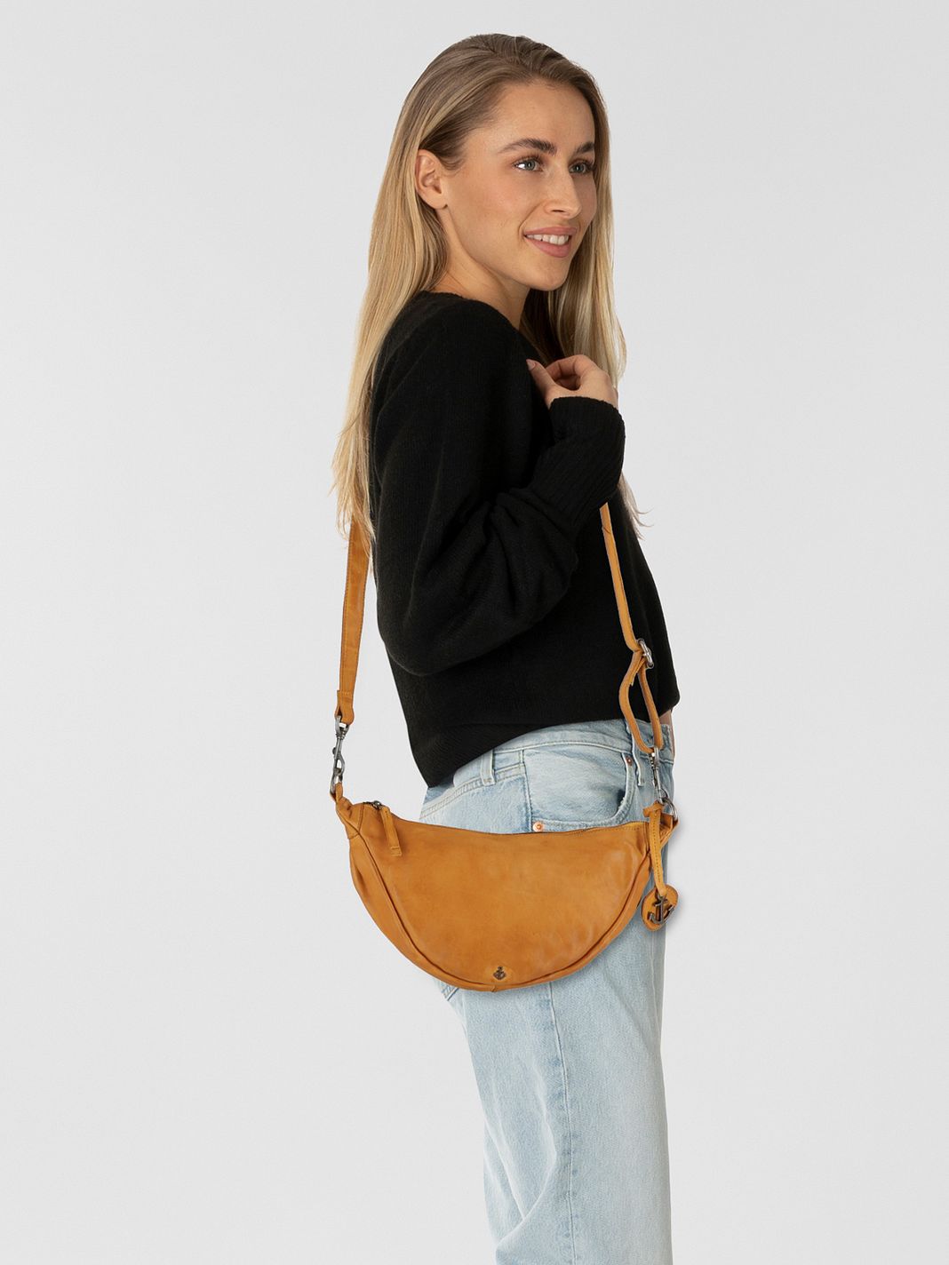 Harbour 2nd Anchor Love Smilla Borsa a tracolla Vera Pelle 33 cm Harbour 2nd Anchor Love Smilla Borsa a tracolla Vera Pelle 33 cm