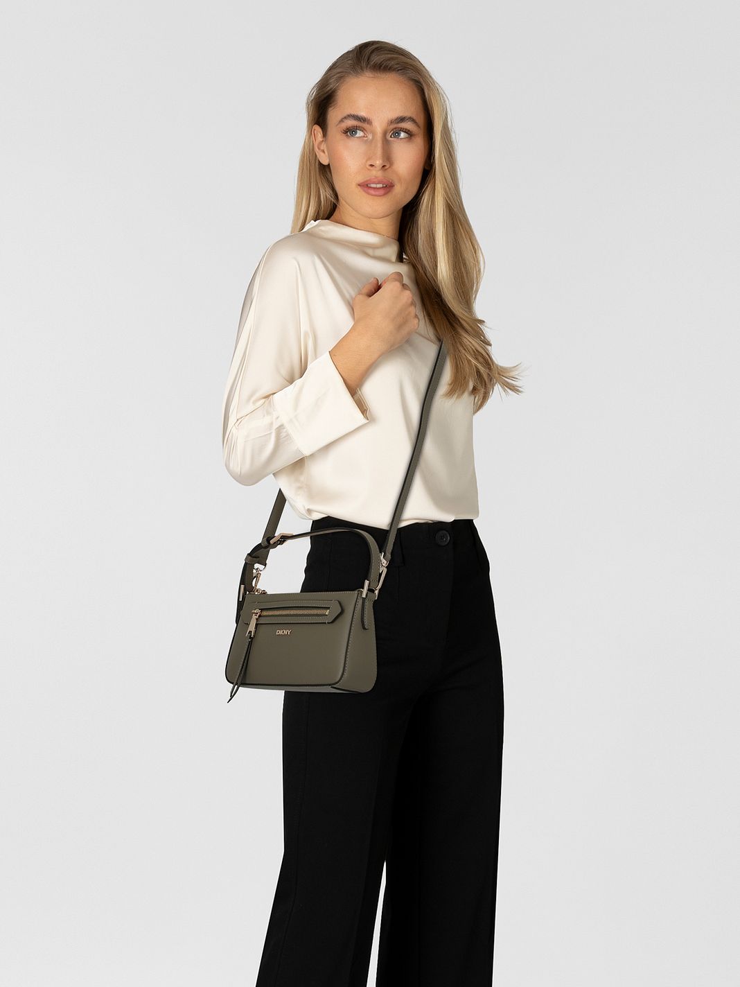 DKNY Bryant Ave Borsa a spalla Vera Pelle 23 cm DKNY Bryant Ave Borsa a spalla Vera Pelle 23 cm
