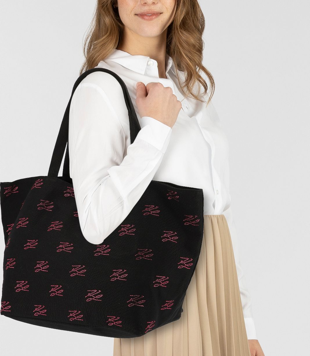 Karl Lagerfeld Autograph Borsa tote 58 cm