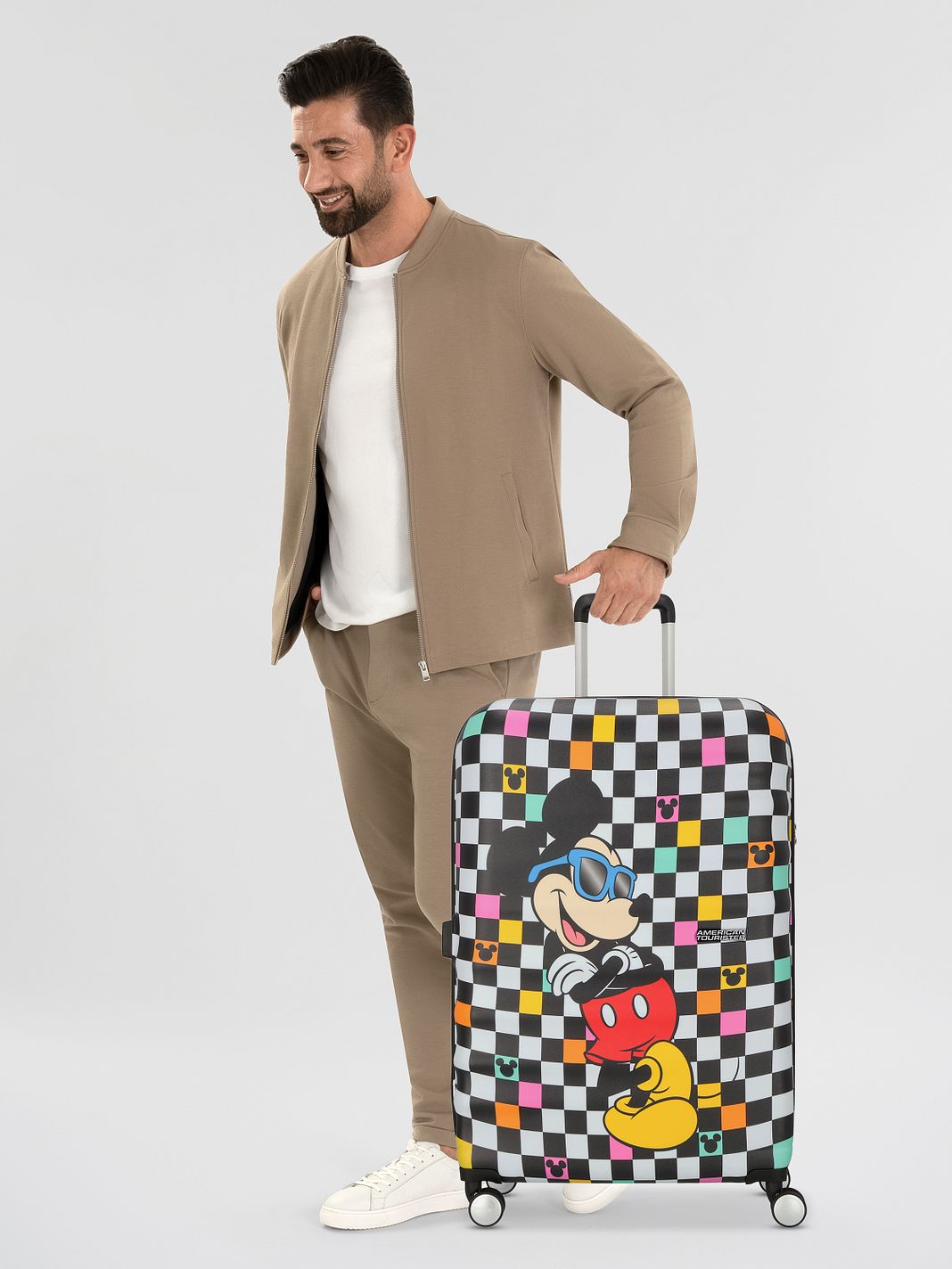 American Tourister Wavebreaker Disney 4 ruote Carrello 77 cm