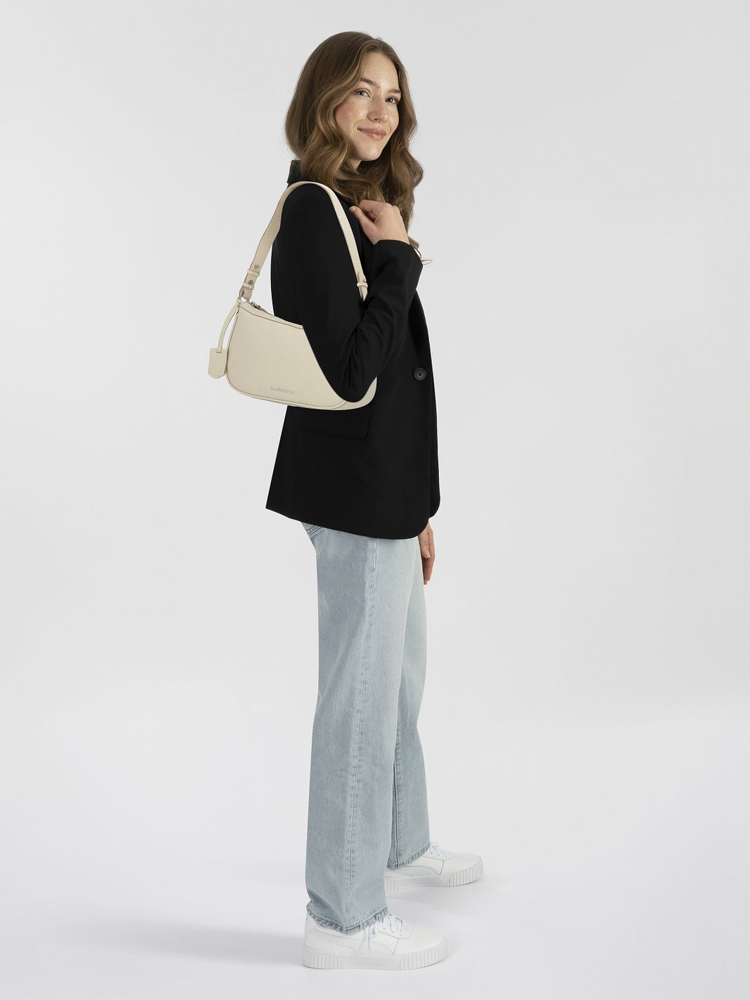 Burkely Always Ava Bolso de hombro Piel natural 28 cm