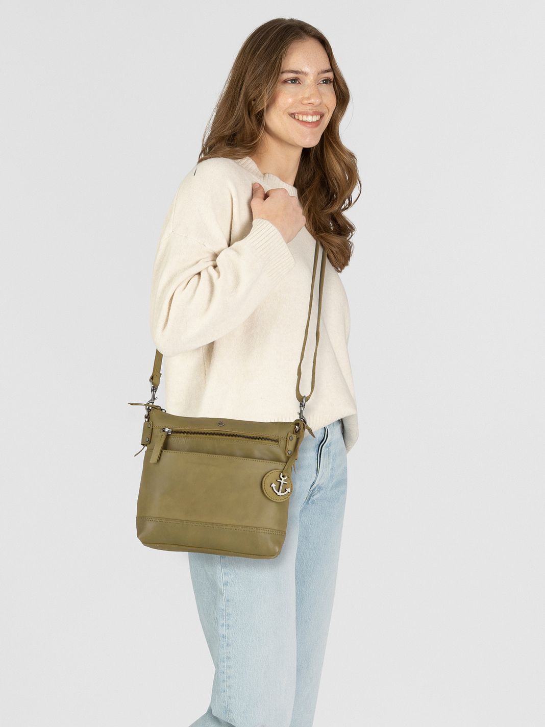 Harbour 2nd Soft Weaving Crossbody taske Læder 25 cm Harbour 2nd Soft Weaving Crossbody taske Læder 25 cm