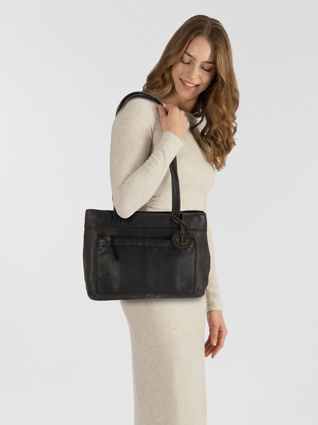 Harbour 2nd Urban Poets Zea Shopper taske Læder 33 cm