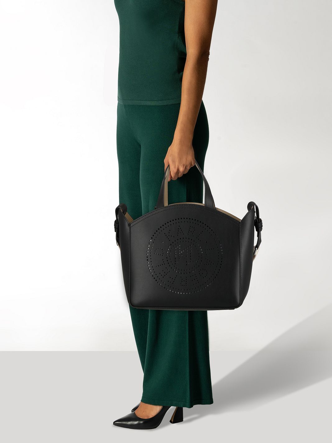 Karl Lagerfeld Circle Shopper taske Læder 26 cm