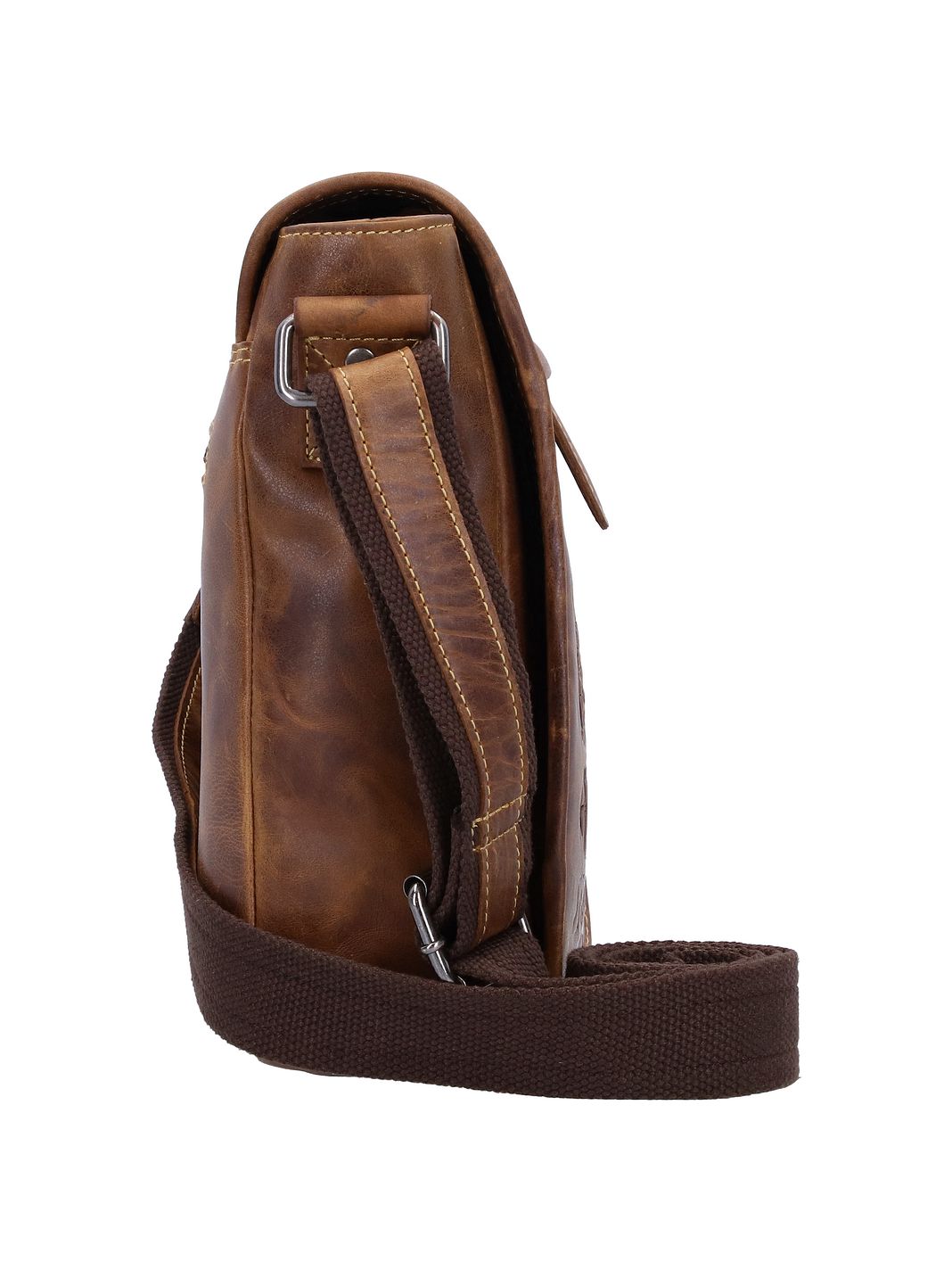 Greenburry Cafe-Racer Bolsa de hombro Piel natural 23 cm Greenburry Cafe-Racer Bolsa de hombro Piel natural 23 cm