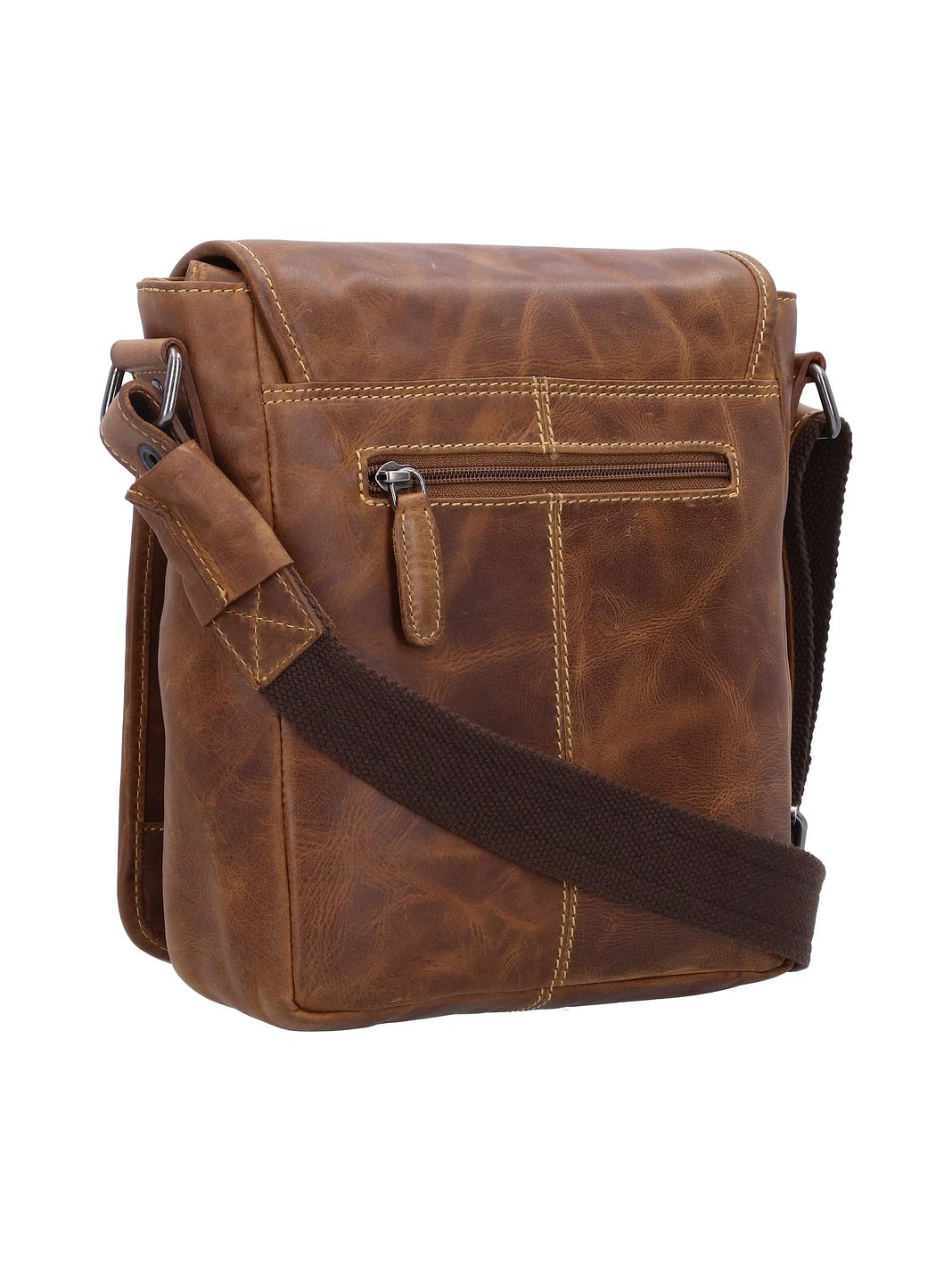 Greenburry Cafe-Racer Bolsa de hombro Piel natural 23 cm Greenburry Cafe-Racer Bolsa de hombro Piel natural 23 cm