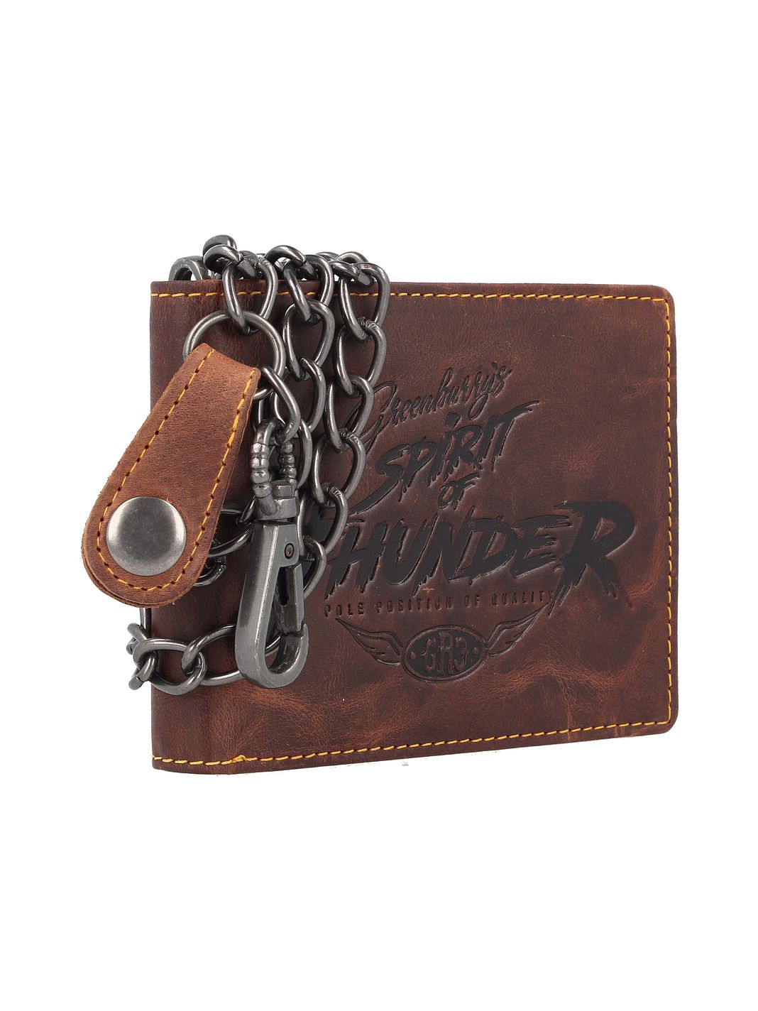 Greenburry Cafe-Racer Portafoglio Protezione RFID Vera Pelle 12 cm Greenburry Cafe-Racer Portafoglio Protezione RFID Vera Pelle 12 cm