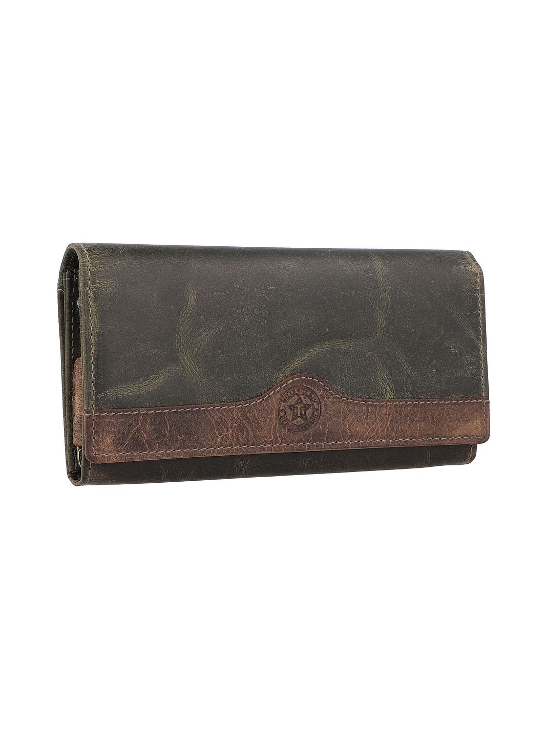 Billy the Kid Hunter Portafoglio Protezione RFID Vera Pelle 13 cm Scatola regalo