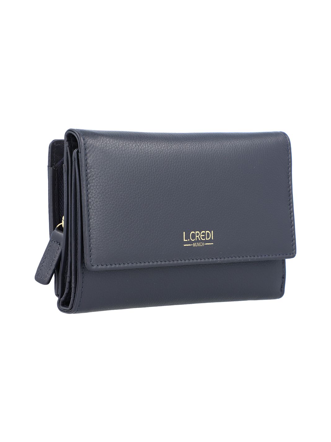 L.CREDI Evelyn Portafoglio Protezione RFID Vera Pelle 14.5 cm L.CREDI Evelyn Portafoglio Protezione RFID Vera Pelle 14.5 cm