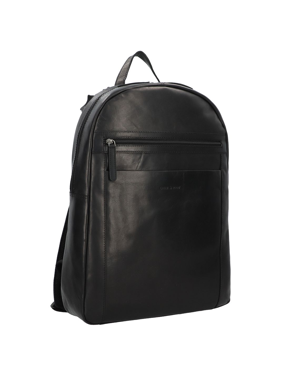 Greenburry Pure Black Daypack Læder 46 cm Laptoprum Greenburry Pure Black Daypack Læder 46 cm Laptoprum