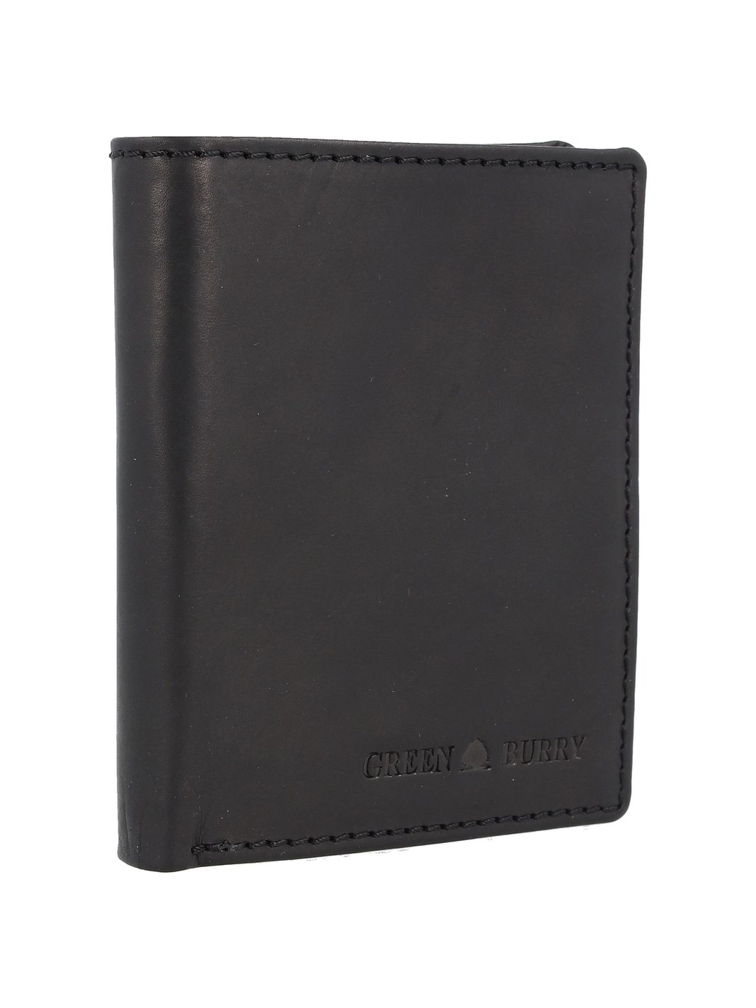 Greenburry Pure Black Plånbok RFID-skydd Läder 11 cm Greenburry Pure Black Plånbok RFID-skydd Läder 11 cm