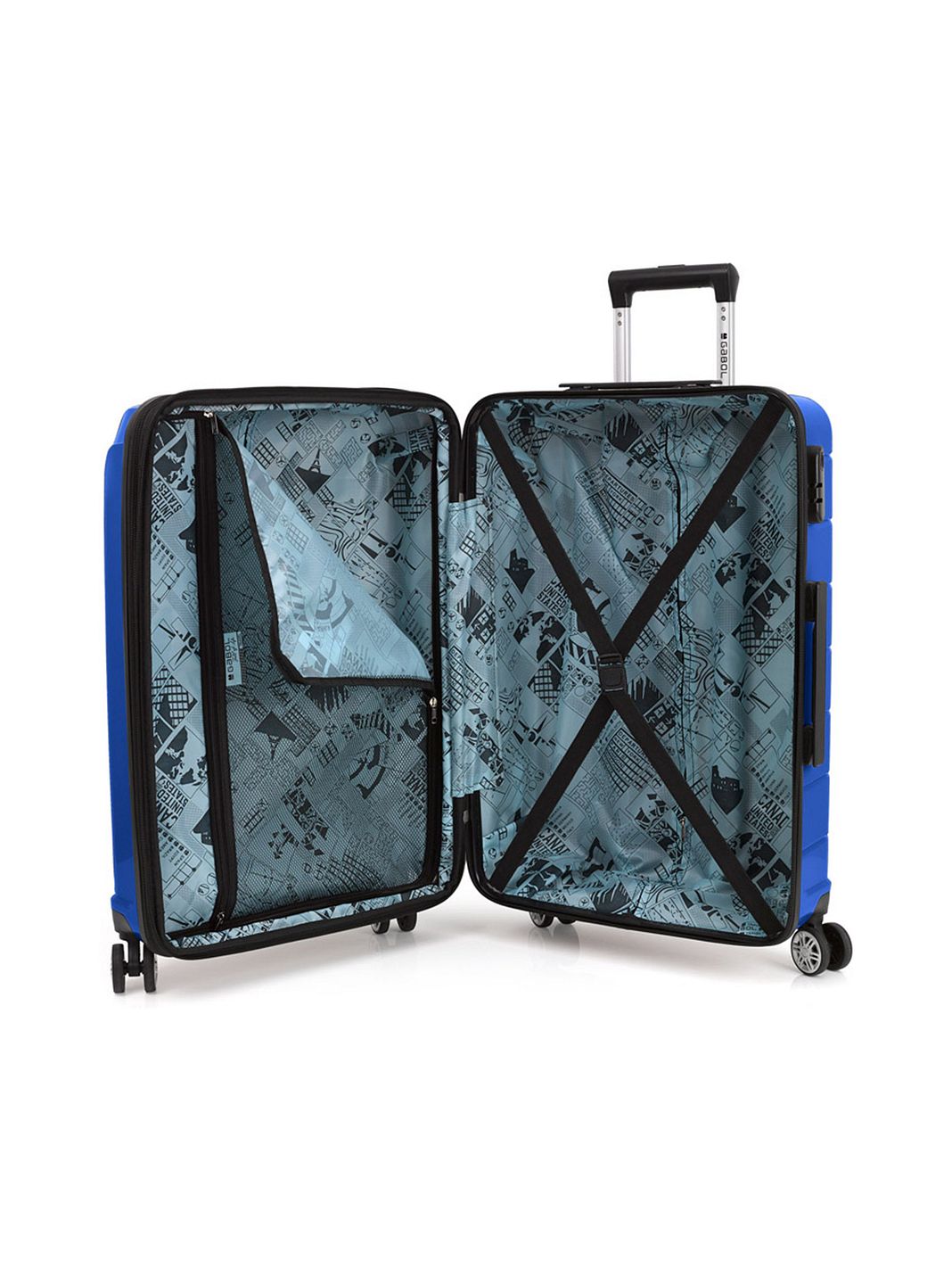 Gabol Midori 4 ruote Set di valigie 3 pezzi espandibile Gabol Midori 4 ruote Set di valigie 3 pezzi espandibile