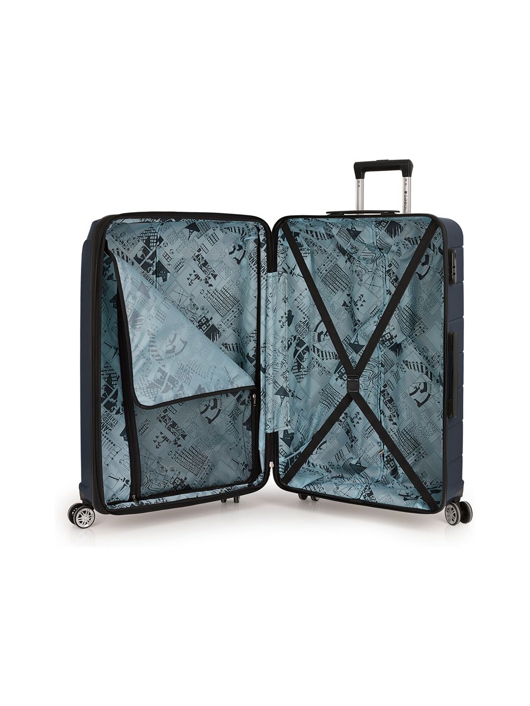 Gabol Midori 4 ruote Carrello 75 cm espandibile Gabol Midori 4 ruote Carrello 75 cm espandibile