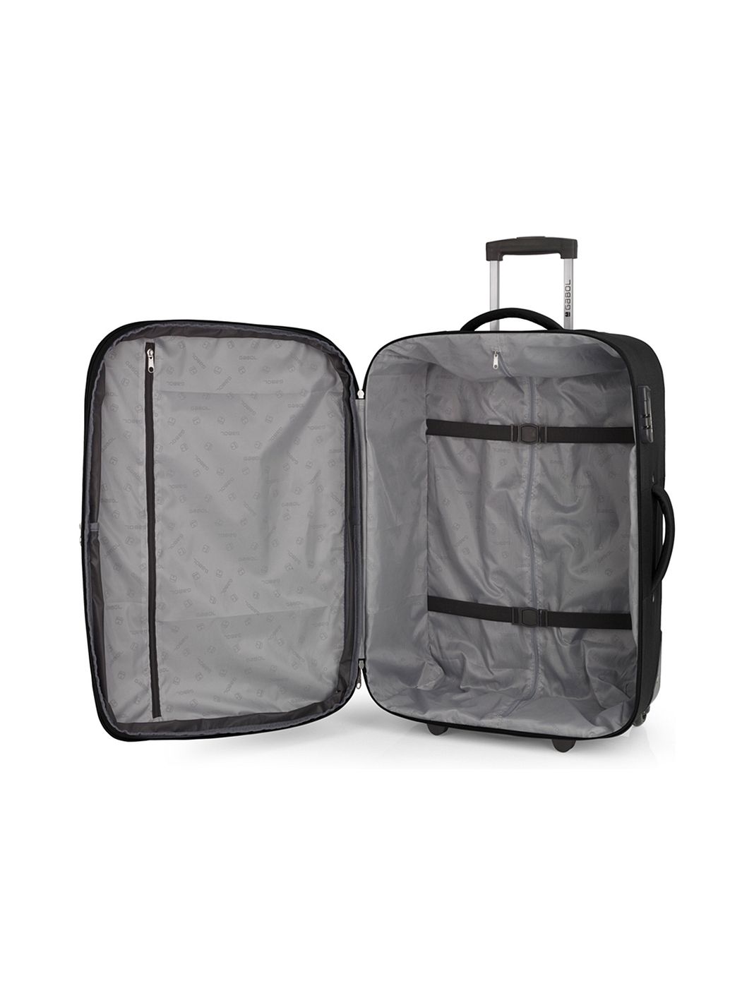 Gabol Orbit 2 ruedas Trolley 66 cm Con asa expansible