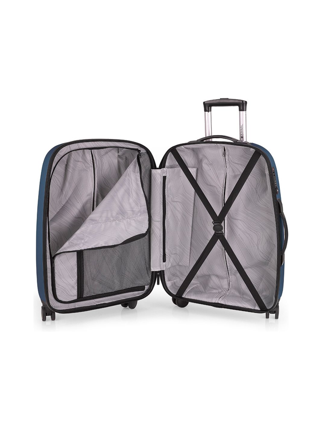 Gabol Paradise XP 4 ruote Set di valigie 3 pezzi espandibile Gabol Paradise XP 4 ruote Set di valigie 3 pezzi espandibile